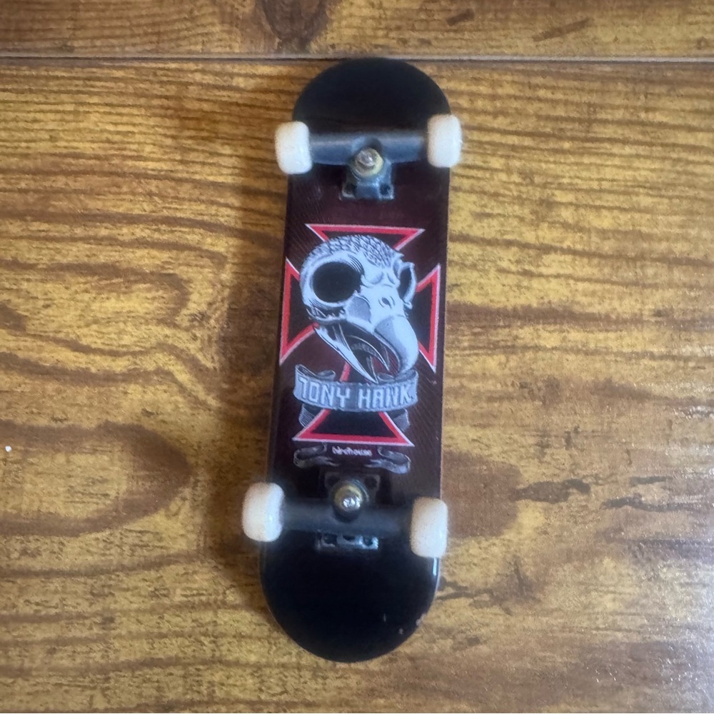 Tony Hawk Birdhouse Tech Deck‎ Vintage Fingerboard 96Mm Skull Graphic